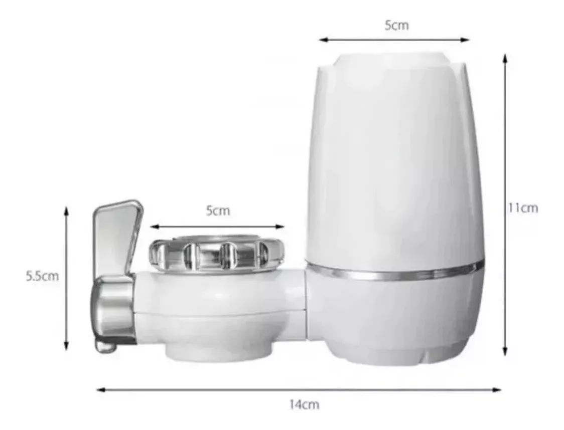 Filtro Purificador De Agua Domestico Para Grifo