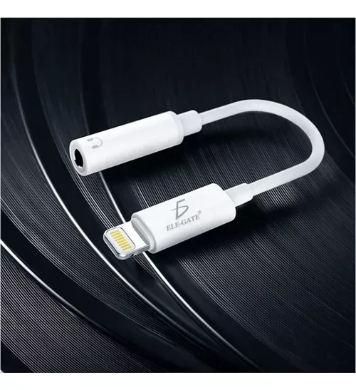 Adaptador Audífonos Iphone Lightning To Headphone Jack