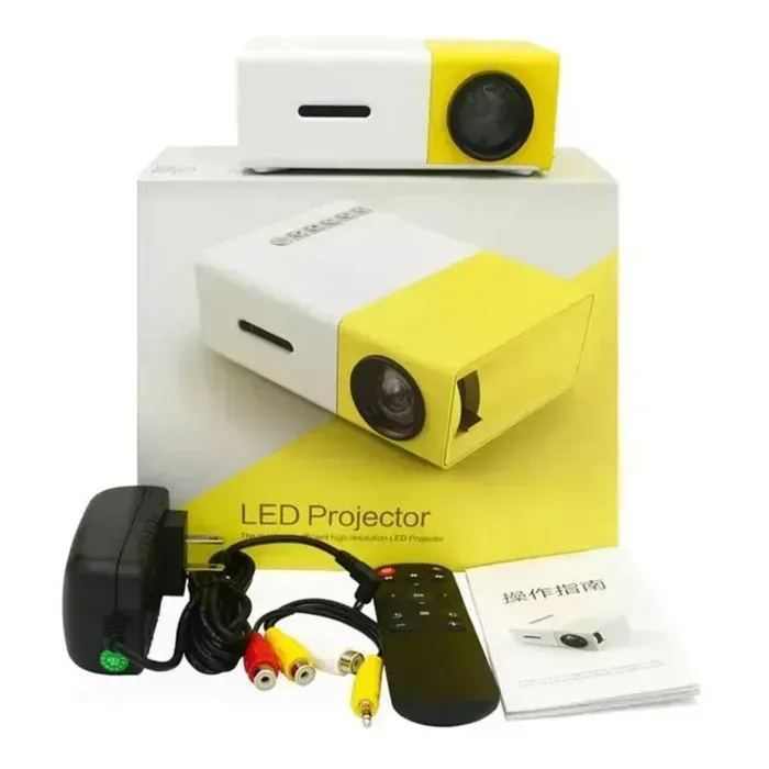 Video Beam Proyector Mini Led Hdmi Yg300 60 Pulgadas