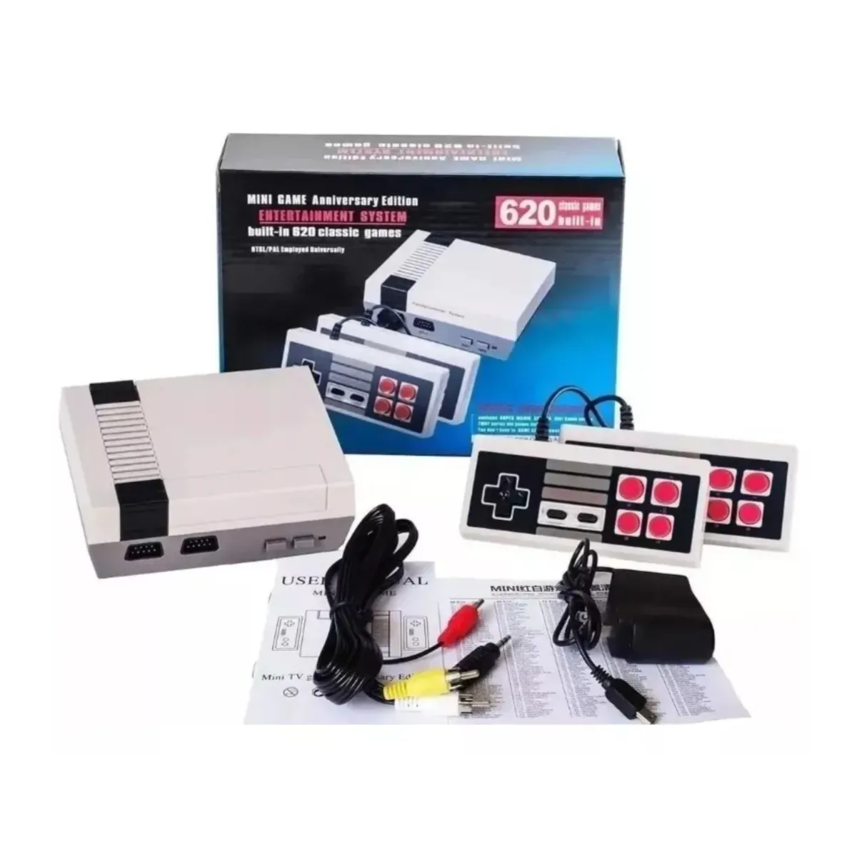 Consola De Juegos Retro 620 En 1