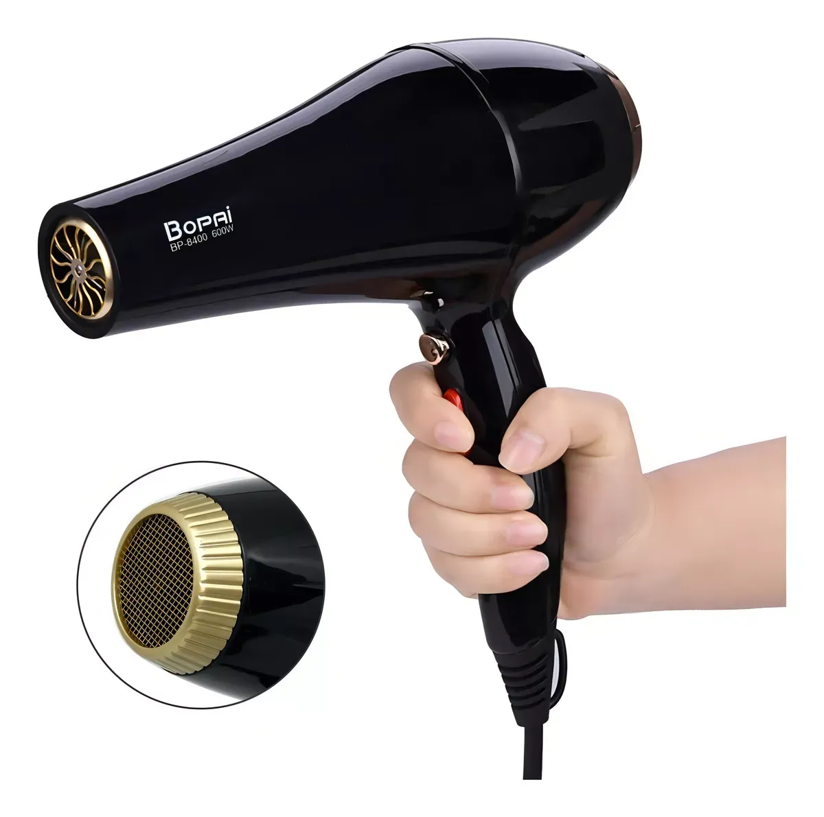 Secador De Pelo  Max Power 5000W Bopai BP-8300