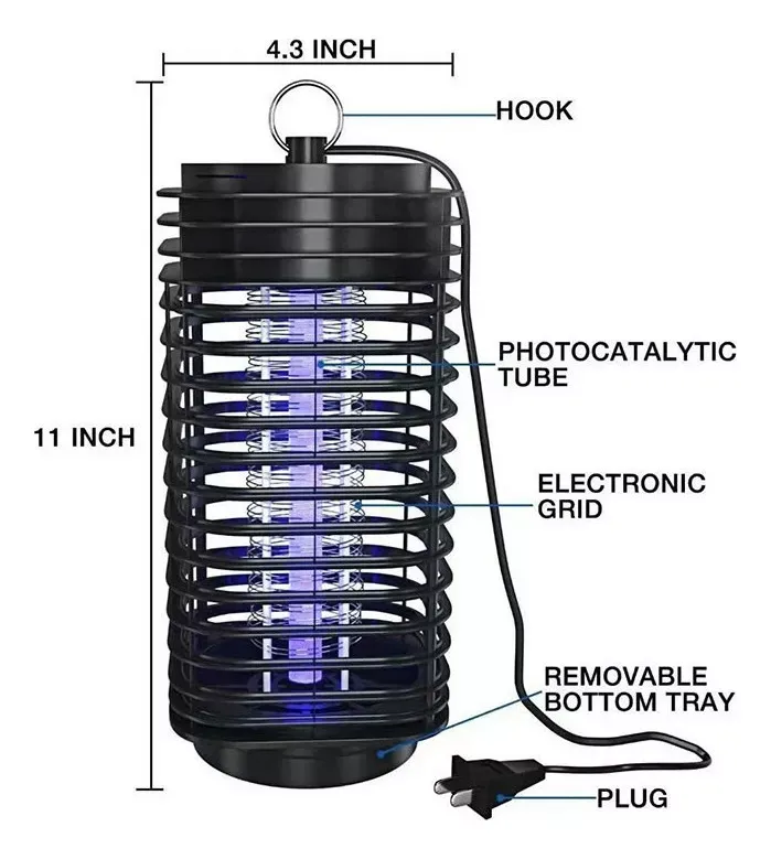 Lámpara Mata Zancudo Electrónica 