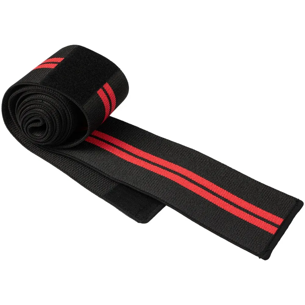 Vendas Rodillas Gimnasio Con Correa Velcro, Para Sentadilla