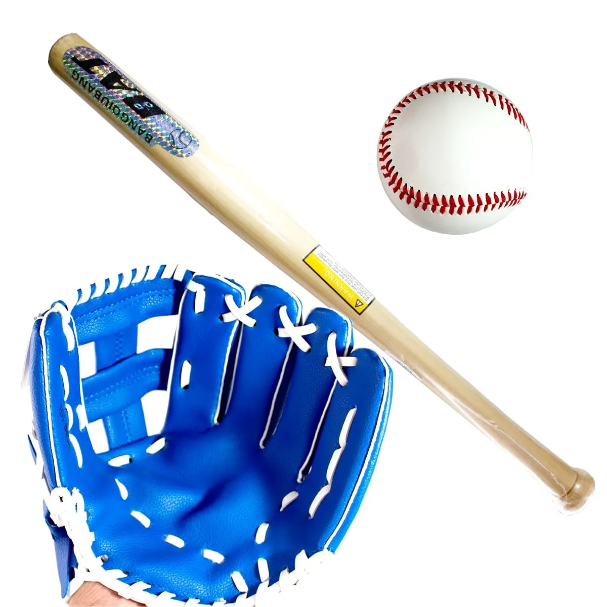 Set De Beisbol Madera