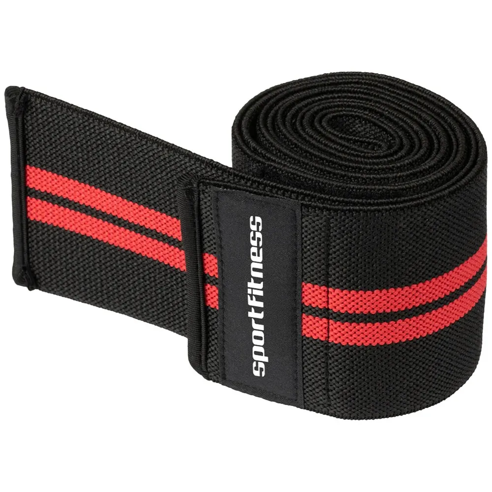 Vendas Rodillas Gimnasio Con Correa Velcro, Para Sentadilla