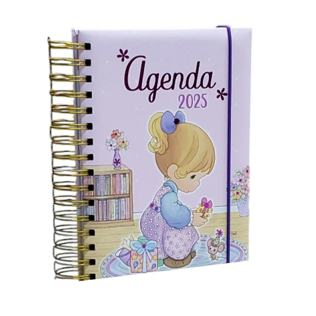 Agenda Argollada Diaria 2025 Precious Moments