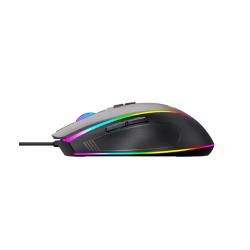 Mouse Gamer  RGB HAVIT MS1017 6400dpi Usb 7 Botones Negro