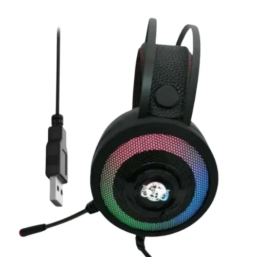 Diadema Gamer Usb  Rgb 7.1 Y Micrófono AAA-M06