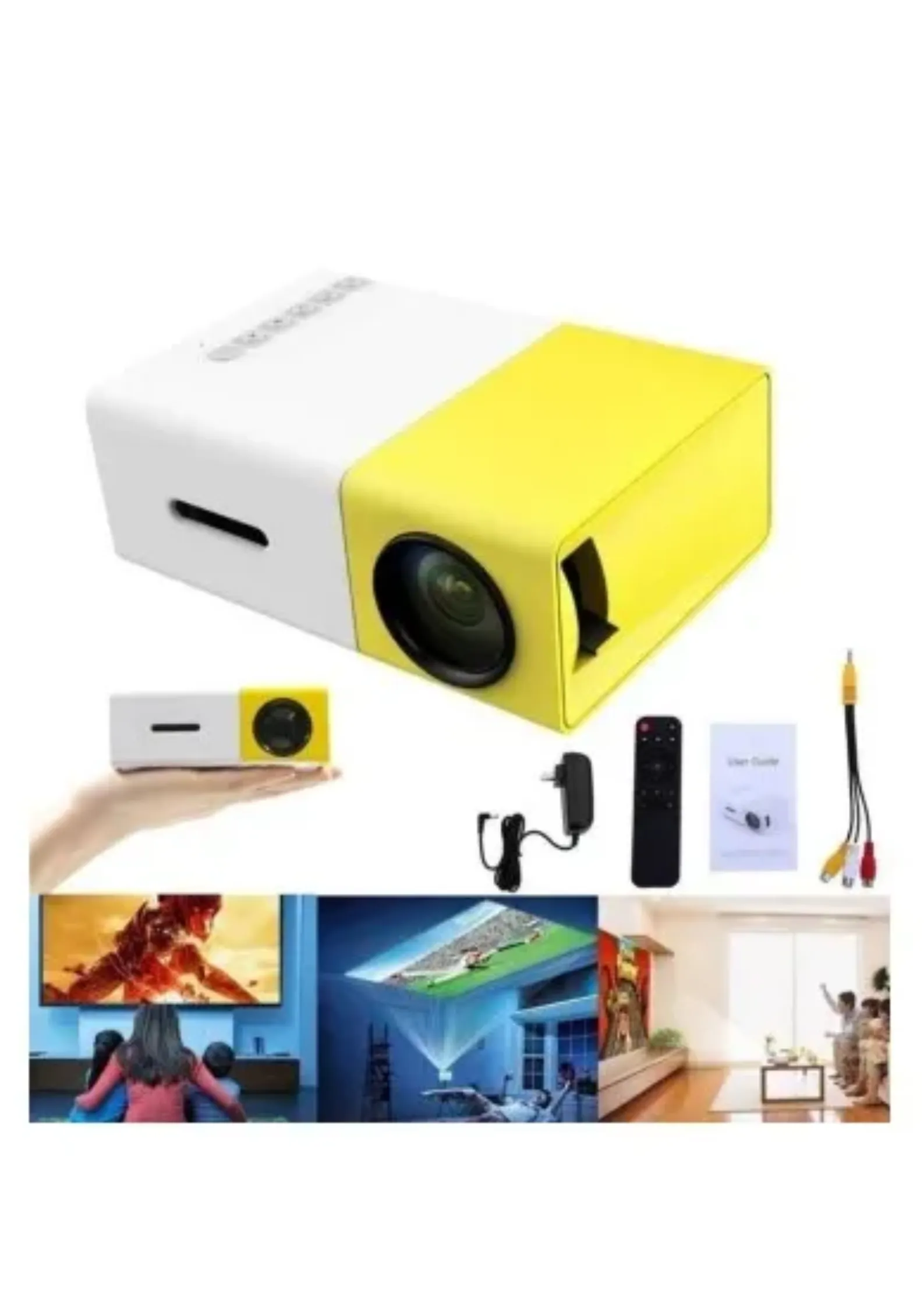 Mini Proyector Led Video Beam 600 Lumens