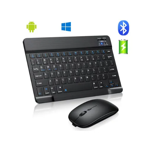 Combo Bluetooth Mouse y Teclado WIT CB-BT01 Negro