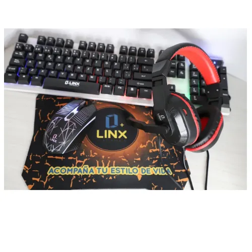 Combo Gamer Linx 4 In 1 Gamer CBG-01X4