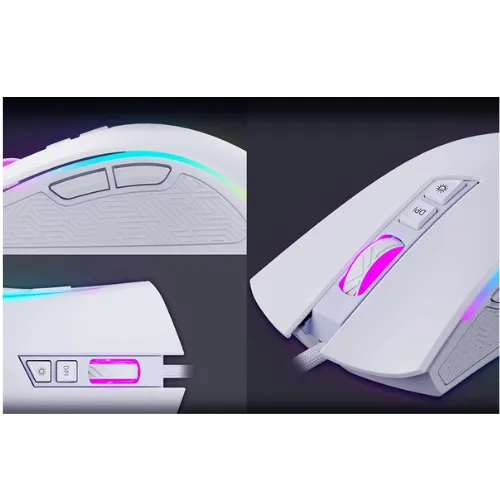 Mouse Gamer Havit MS1034 Blanco 