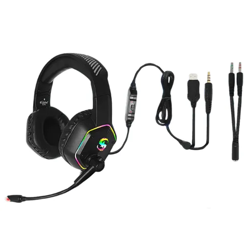 Audifonos Diadema Gamer RGB K15