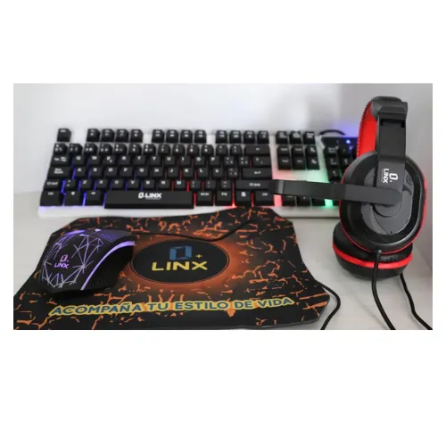 Combo Gamer Linx 4 In 1 Gamer CBG-01X4