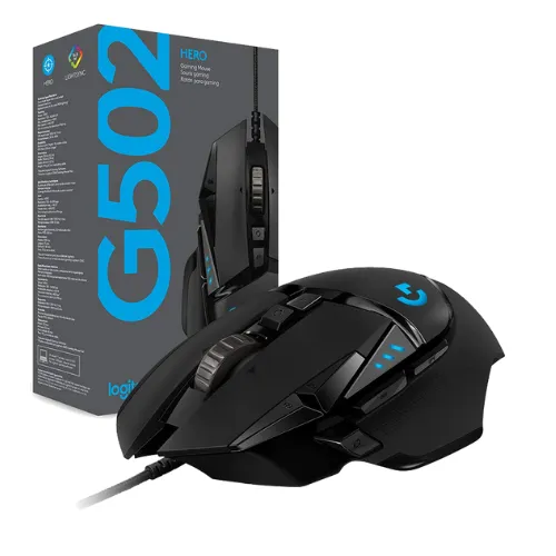 Mouse Gamer Logitech HERO G502 RGB Lightsync  