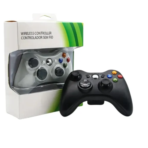 Control Inalambrico XBOX 360 Negro Consola/Pc 