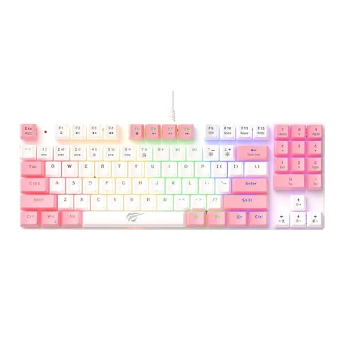 Teclado Mecanico Gamer Rosado KB512-L