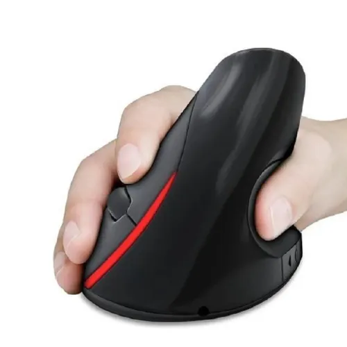 Mouse Inalámbrico Vertical Recargable