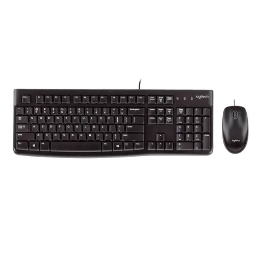 Combo Mouse y Teclado USB MK120 Logitech Alambrico