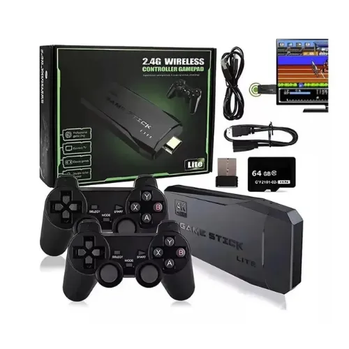 Consola De Video Juego Inalambrica HDMI 4K Game Stick Lite 