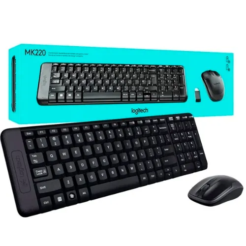 Combo Inalámbrico Teclado Mouse Logitech MK220