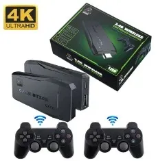 Consola Retro Hdmi 2 Controles Inalambricos Mas 10000 Juegos