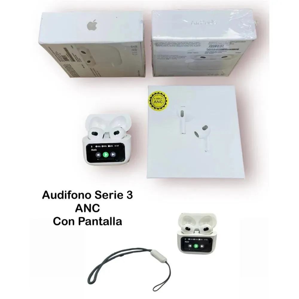 Airpods 3 Pantalla Tactil Ultima Generacion