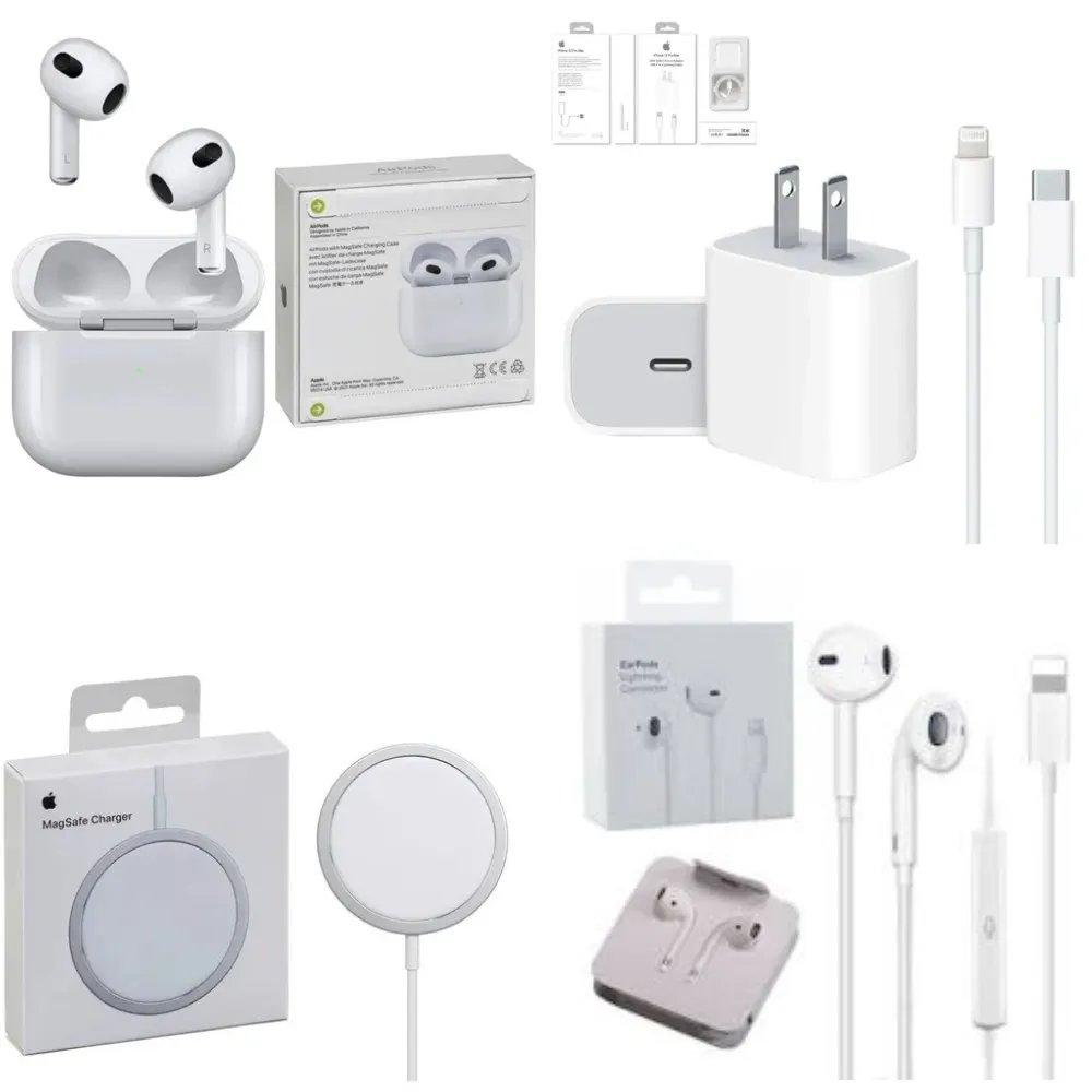 Audifonos Airpods 3 Combo 4 en 1 MagSafe