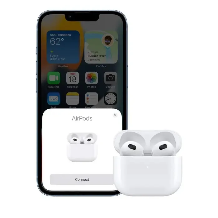 Airpods 3 Audifonos Calidad 1.1 +Cargador iPhone 20w Carga Rapida +Batería Externa Inalámbrica Magsafe Iphone 1:1