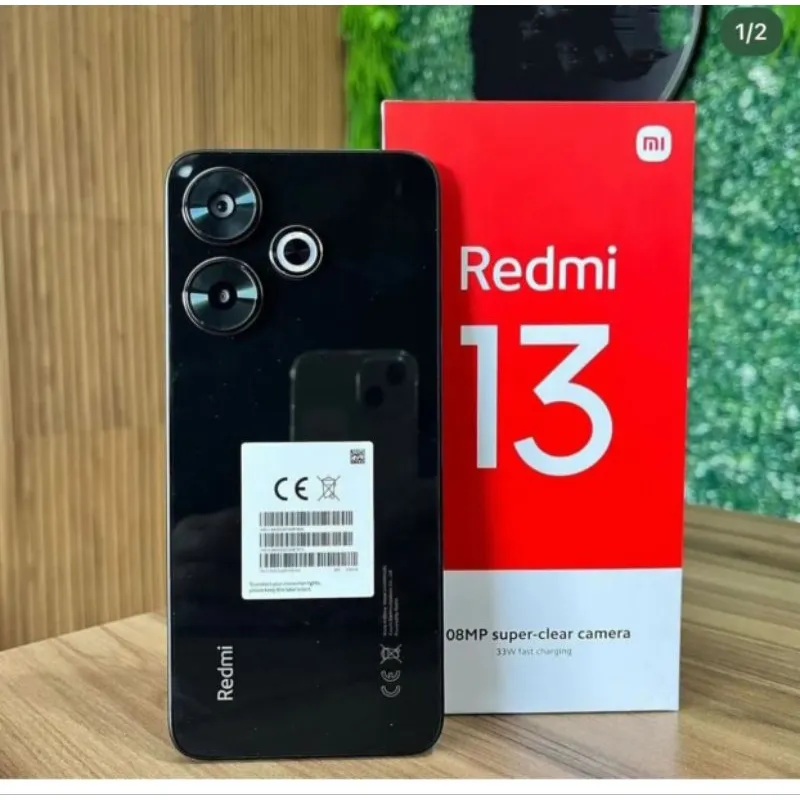 Celular XIAOMI REDMI 13 128GB 6RAM 4G NEGRO