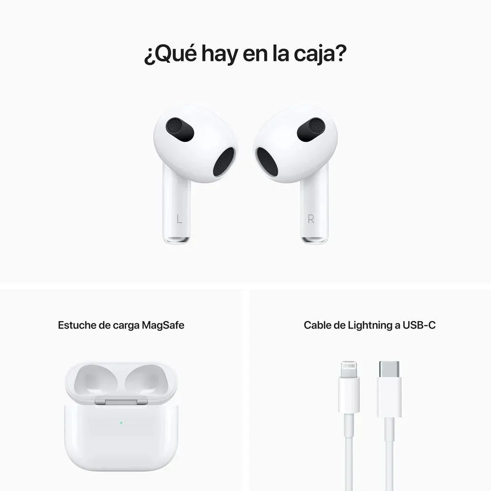 Audifonos Iphone Calidad 1.1 AirPods 3