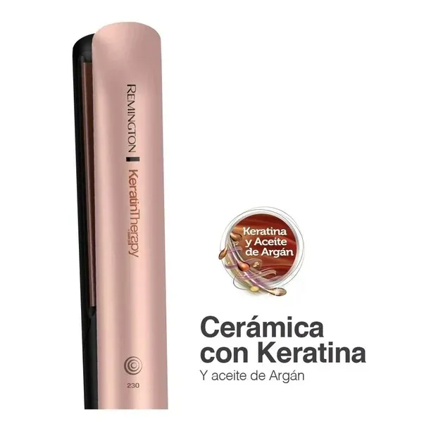 Plancha Remington Keratina Y Argan S8599 Original