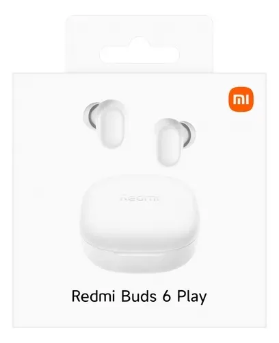 Audifonos Xiaomi Redmi Buds 6 Play Color Blanco