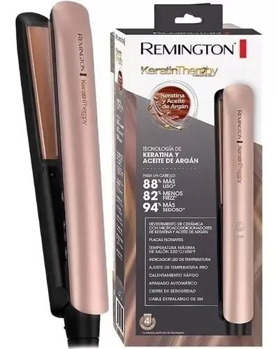 Plancha Remington Keratina Y Argan S8599 Original