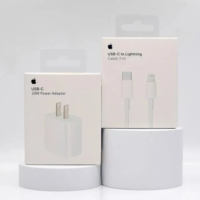 Cargador Iphone Original Apple 20w + Cable Original