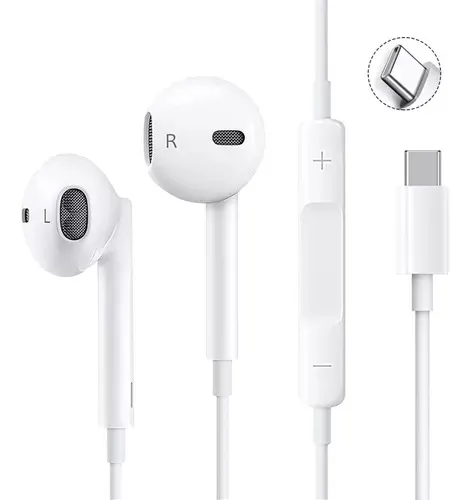 Earpods Iphone 15 Audifonos Iphone Tipo C