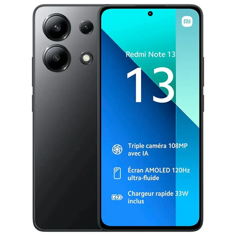 Celular Xiaomi Redmi Note 13 256gb 8gb Ram Negro