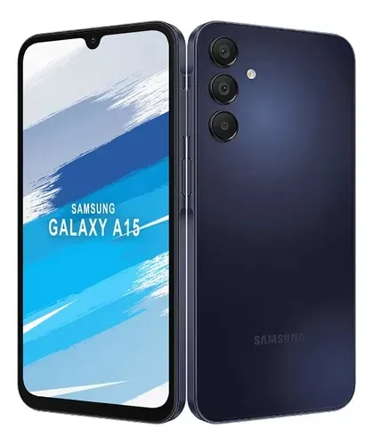 Celular Samsung Galaxy A15 4G 13 256gb 8Ram Blue Black