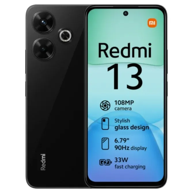 Celular XIAOMI REDMI 13 128GB 6RAM 4G NEGRO