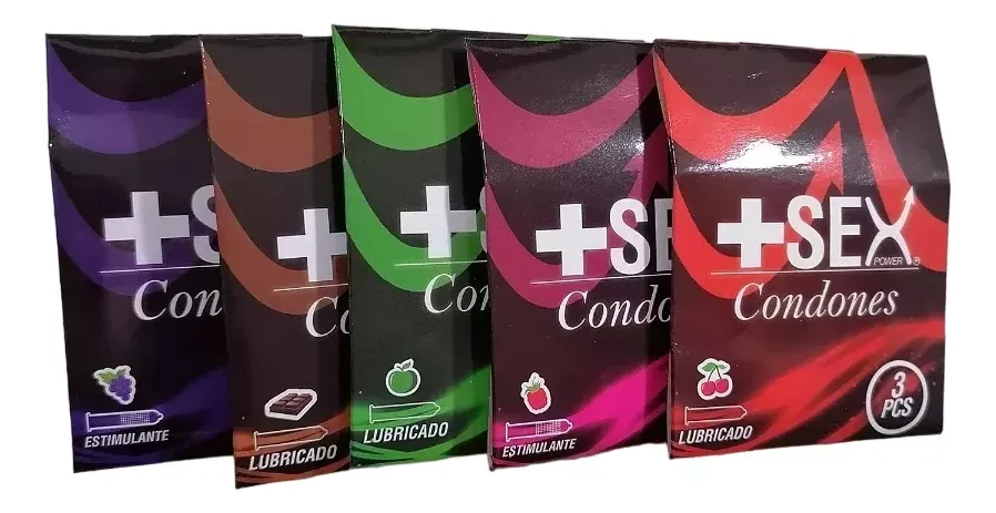 Condon Preservativos Lubricado Estimulante Con Aroma  Caja x 60 Un