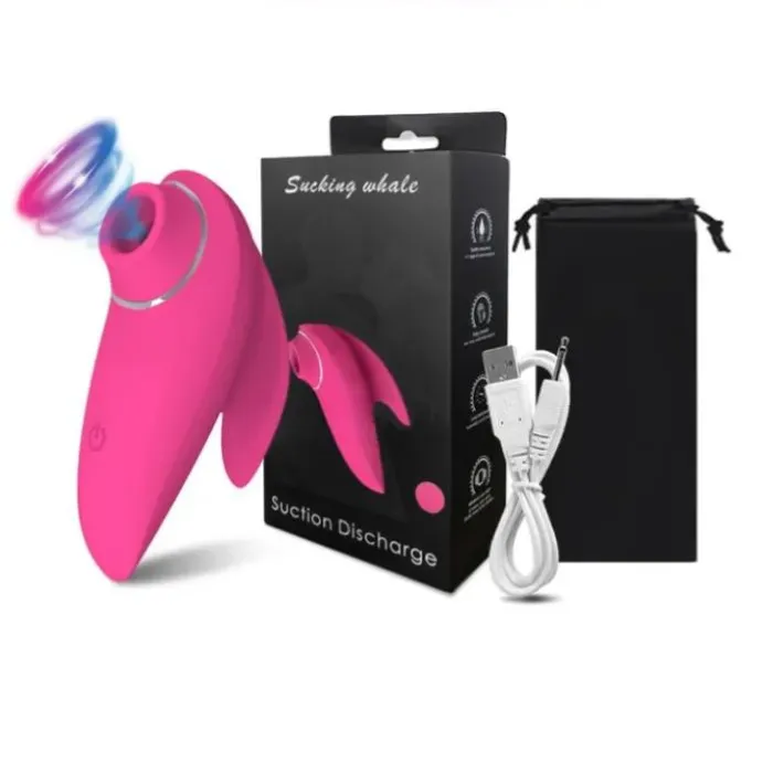 Succionador Vibrador  De Clítoris 7 Velocidades Recargable Usb