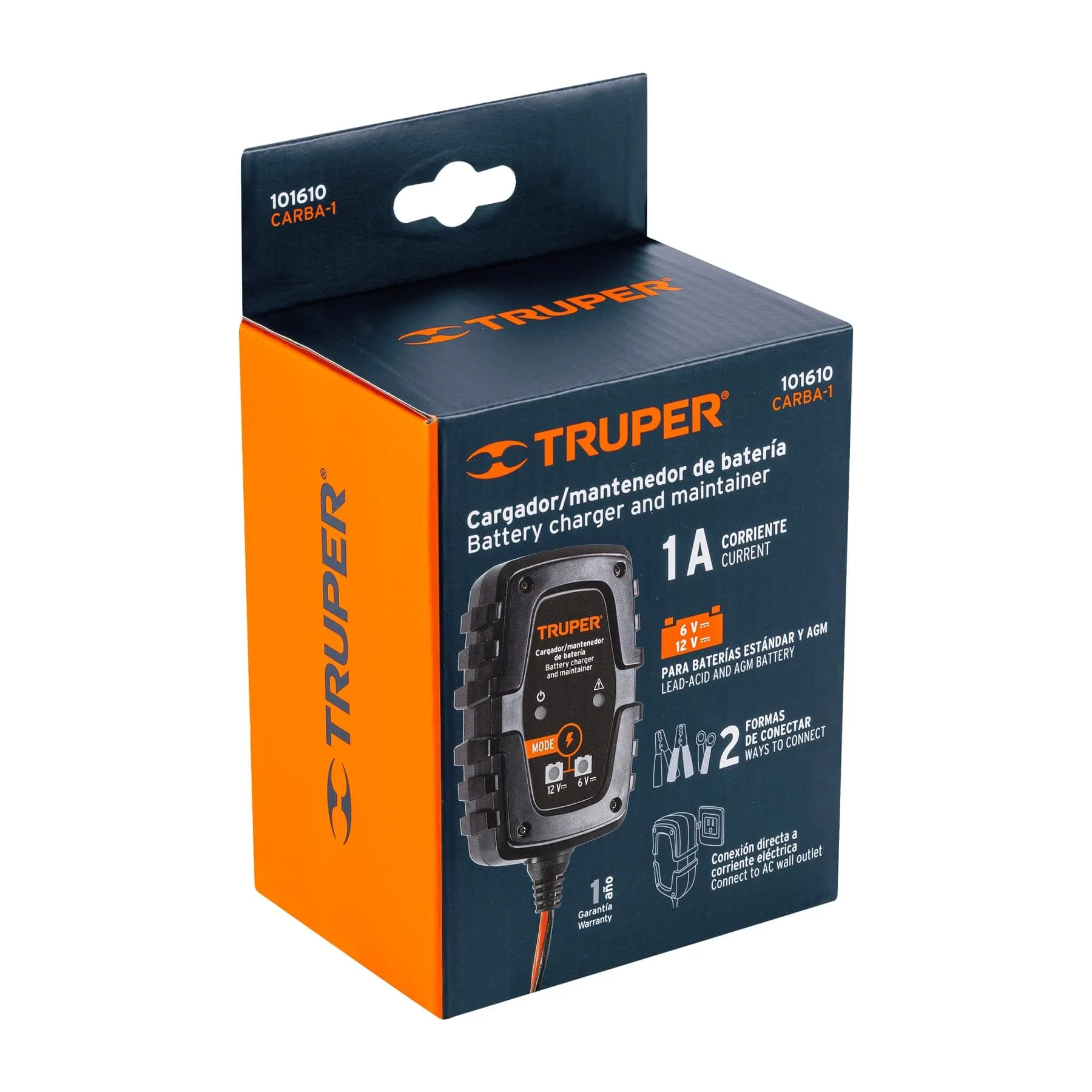 Cargador Automático De Baterías 12V Truper