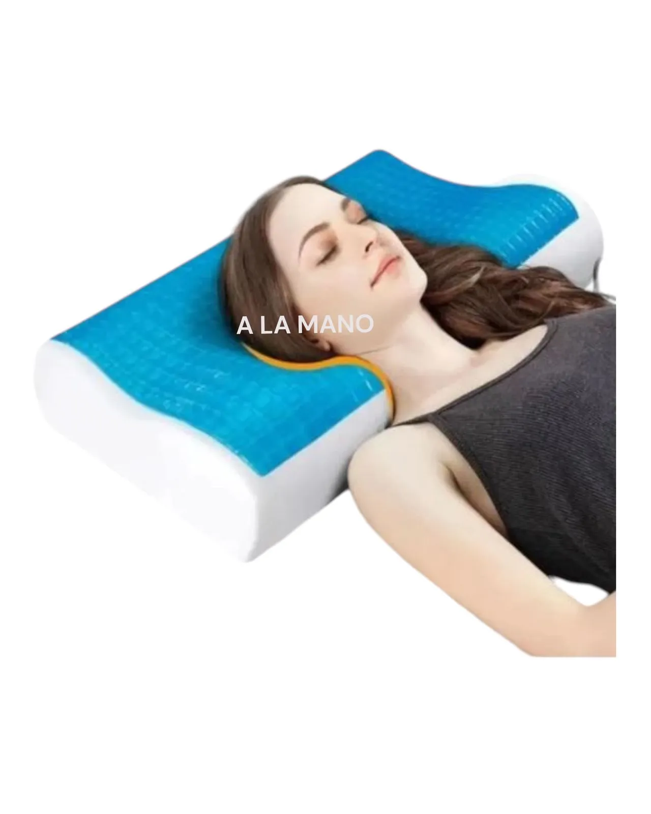 2 Almohadas Memory Pillow Ortopédica Indeformables Cool Gel Fund 