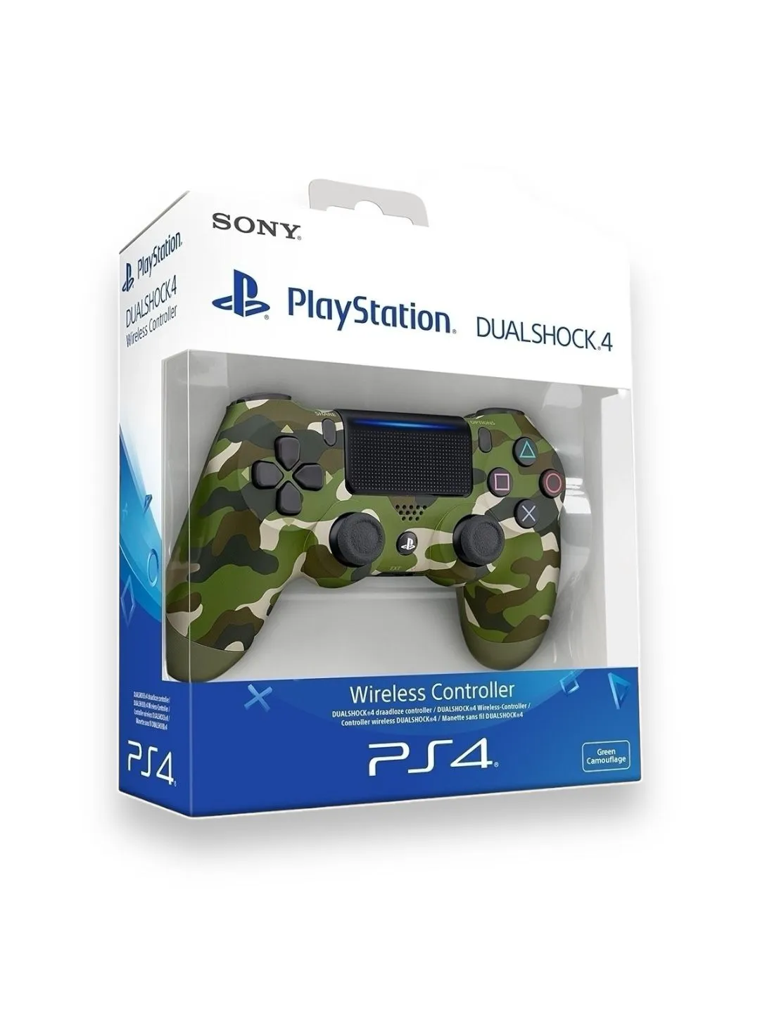 Control PS4 Play Station 4 Dualshock 4 Verde Camuflado Generic