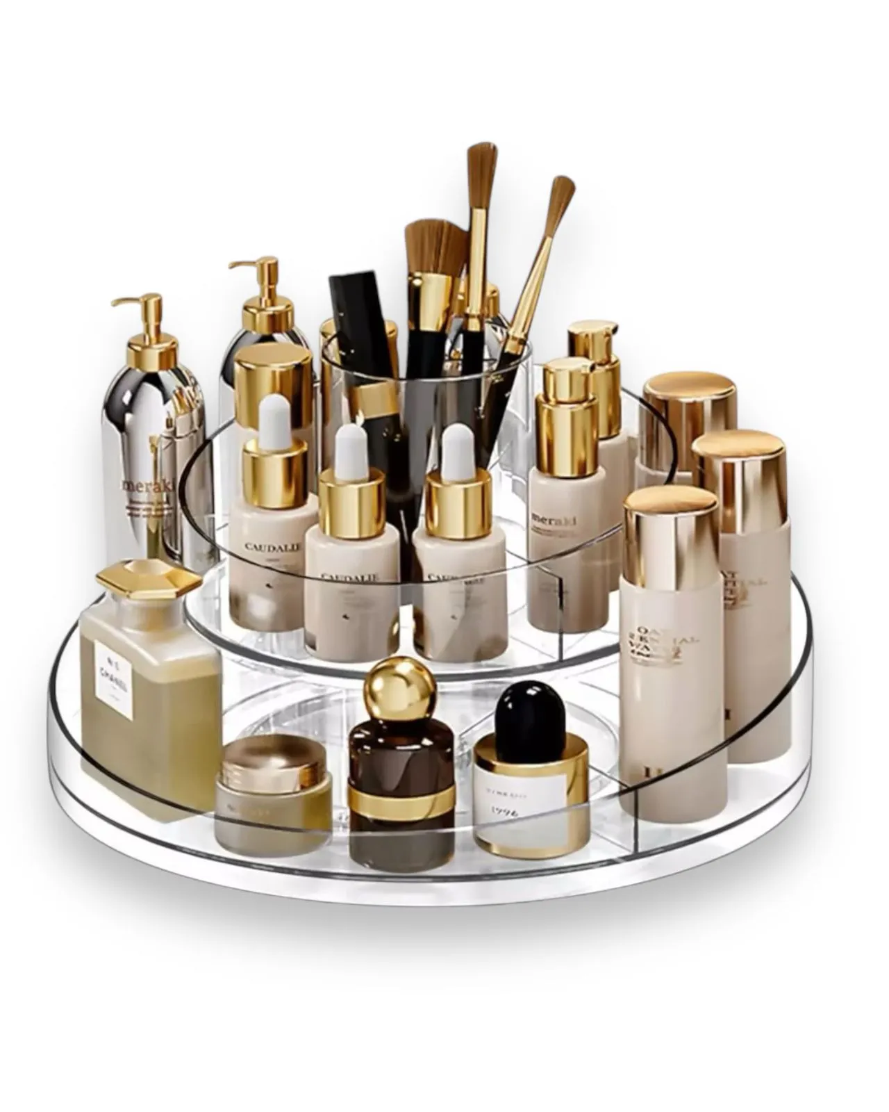 Organizador De Maquillaje Giratorio 360ª Luxury