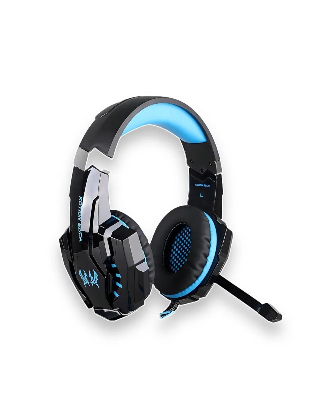 Audifonos Gaming KOTION Each Luz LED Azul