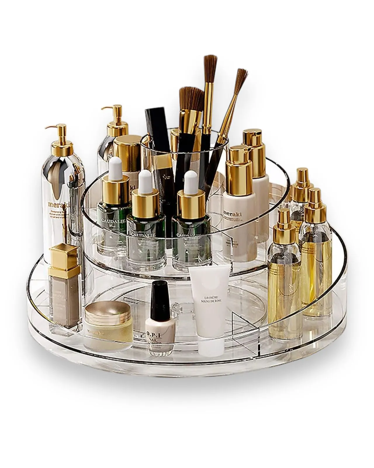 Organizador De Maquillaje Giratorio 360ª Luxury