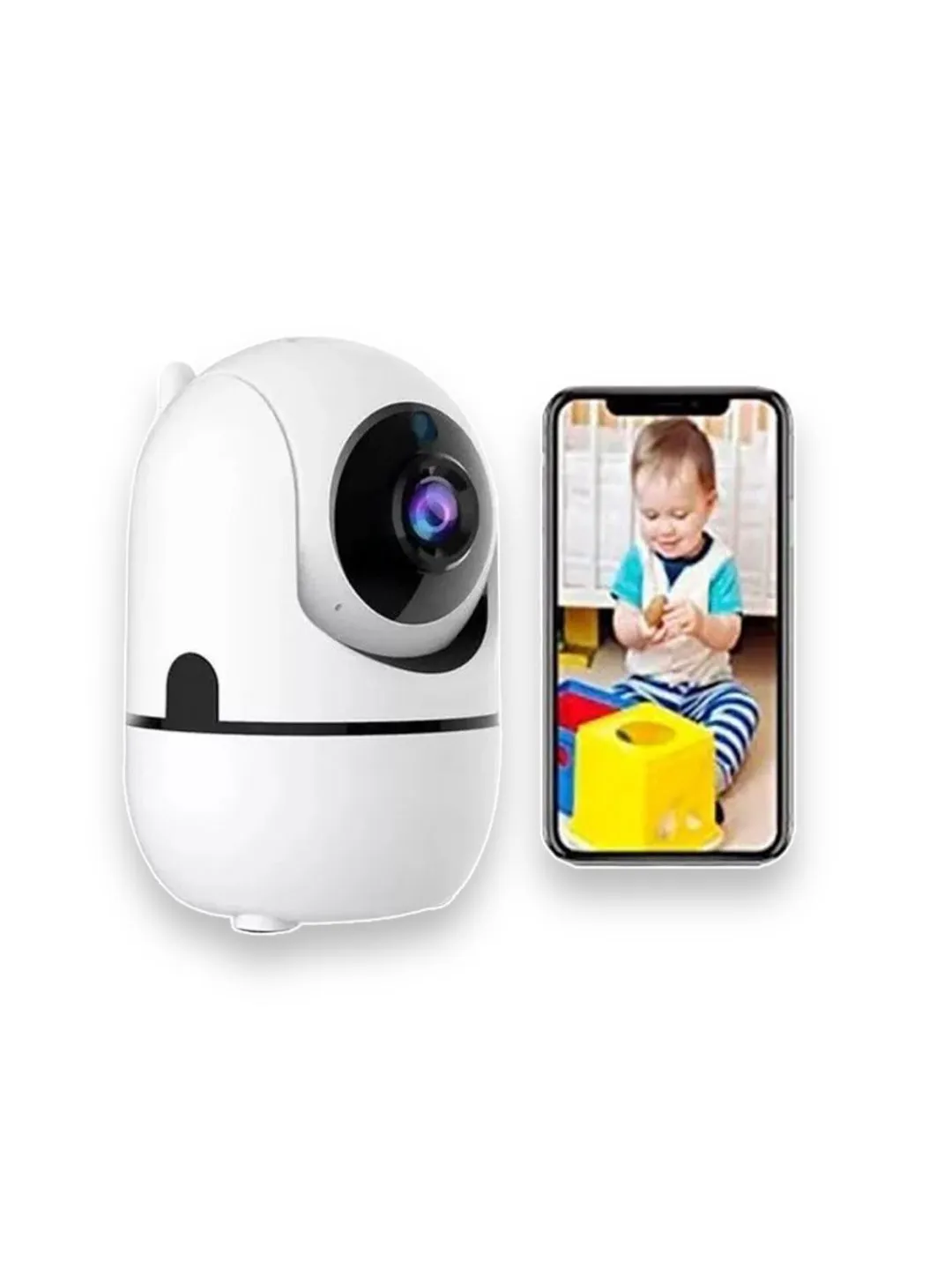 Camara De Seguridad  IP Wifi 360 Robotica HD Vision Nocturna