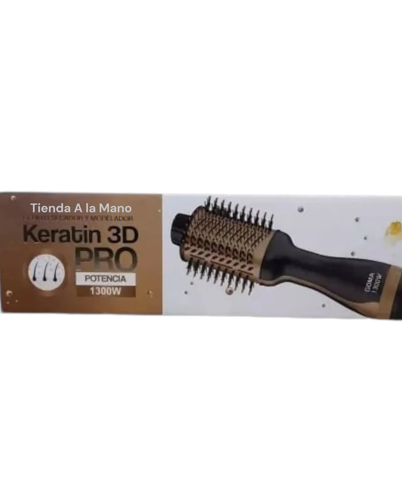 Cepillo Secador Voluminizador Keratina 3D One-step Hair Dry