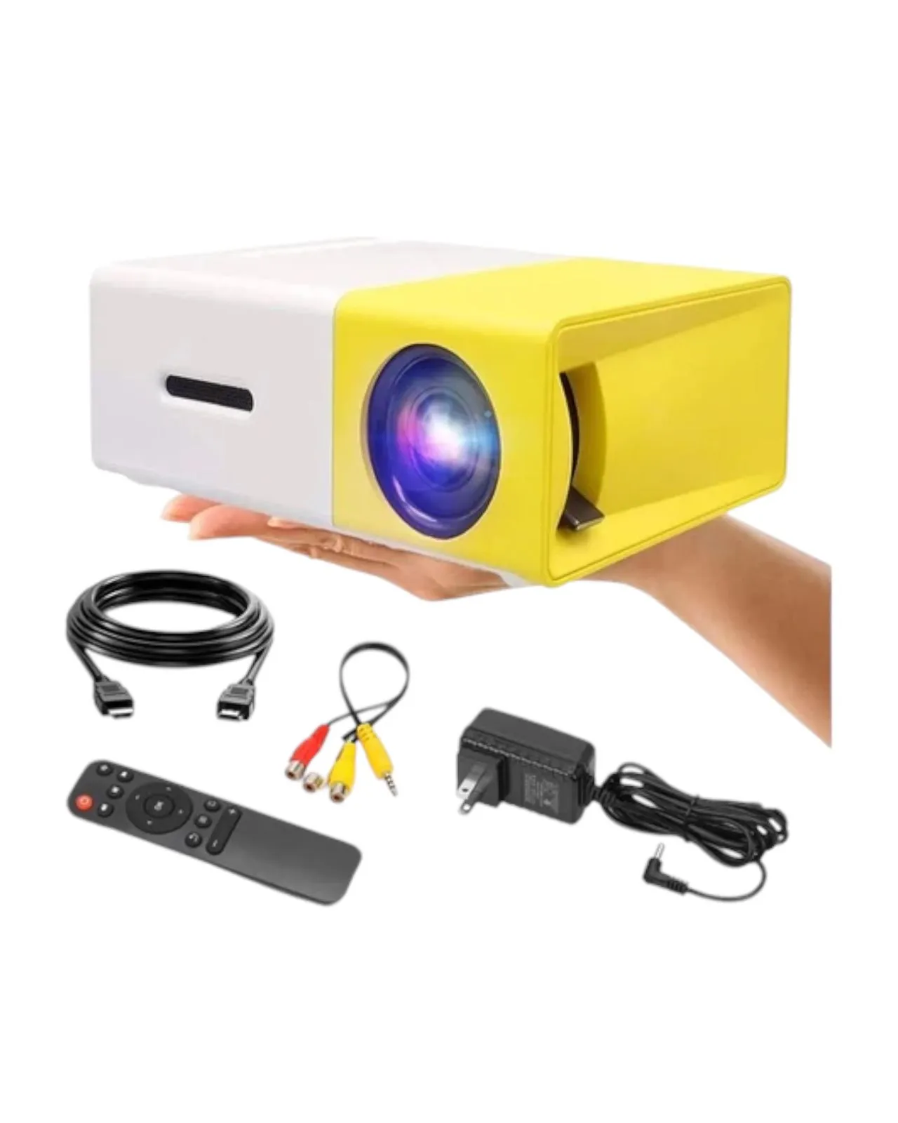 Mini Proyector Led Portatil Video Beam 600 Lumens